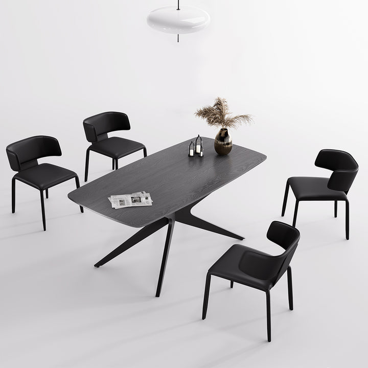 YOUNIKE Track Sadddle Leather Bar Stools