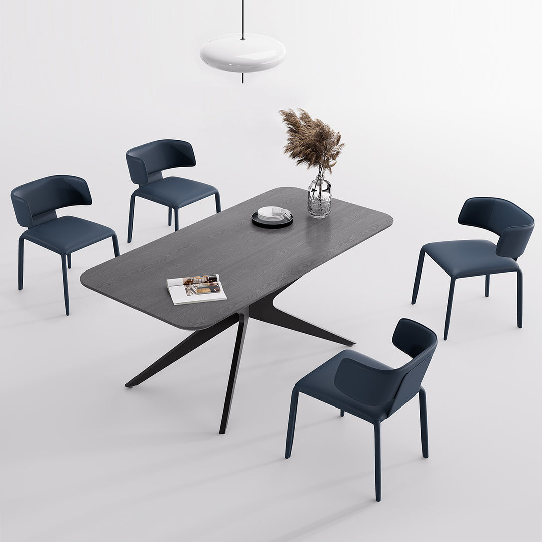 YOUNIKE Track Sadddle Leather Bar Stools