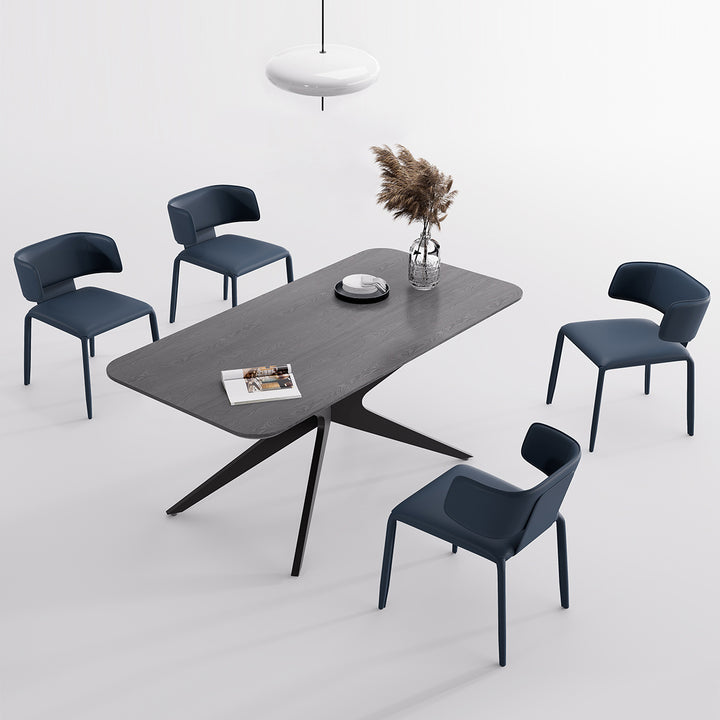 YOUNIKE Track Sadddle Leather Bar Stools