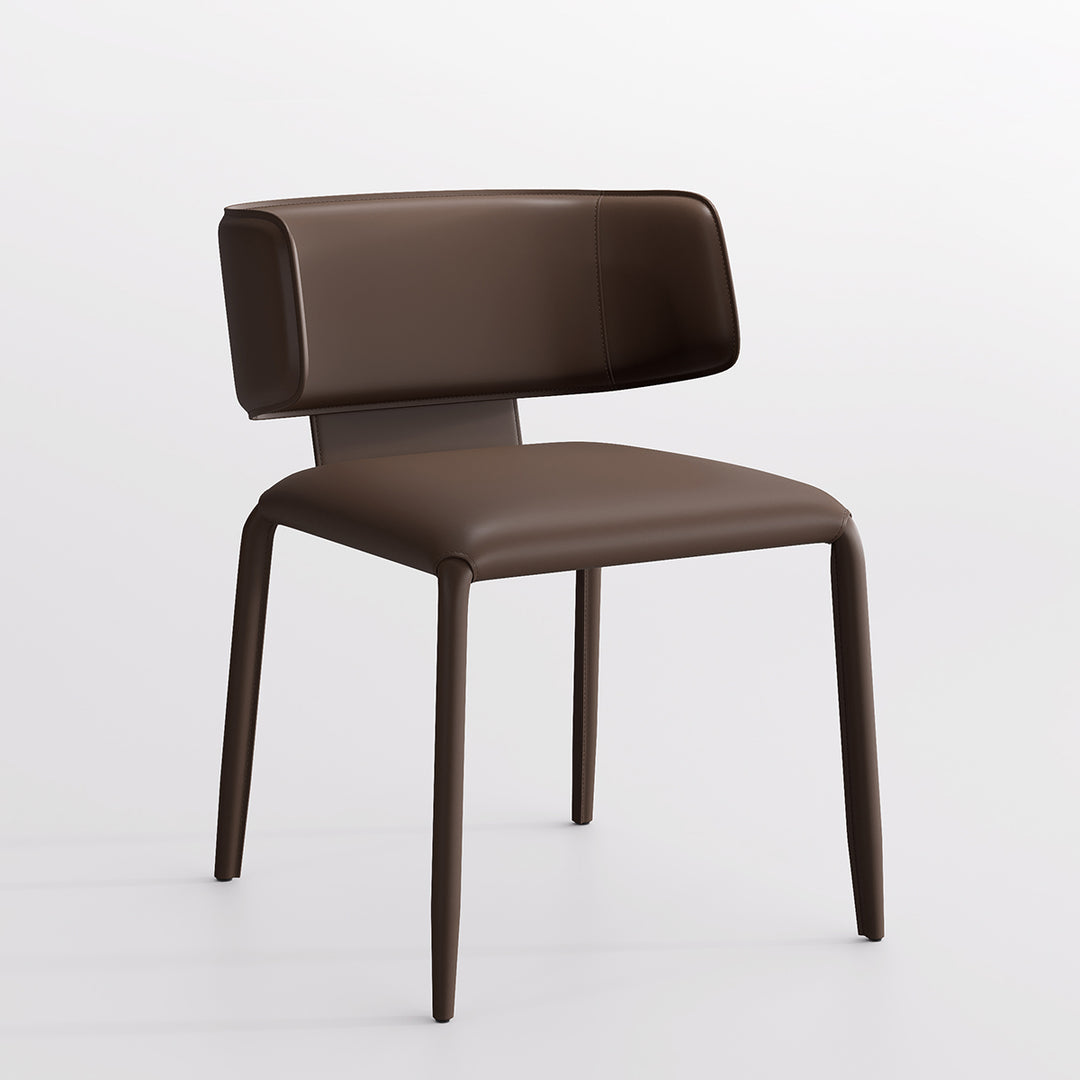 YOUNIKE Track Sadddle Leather Bar Stools