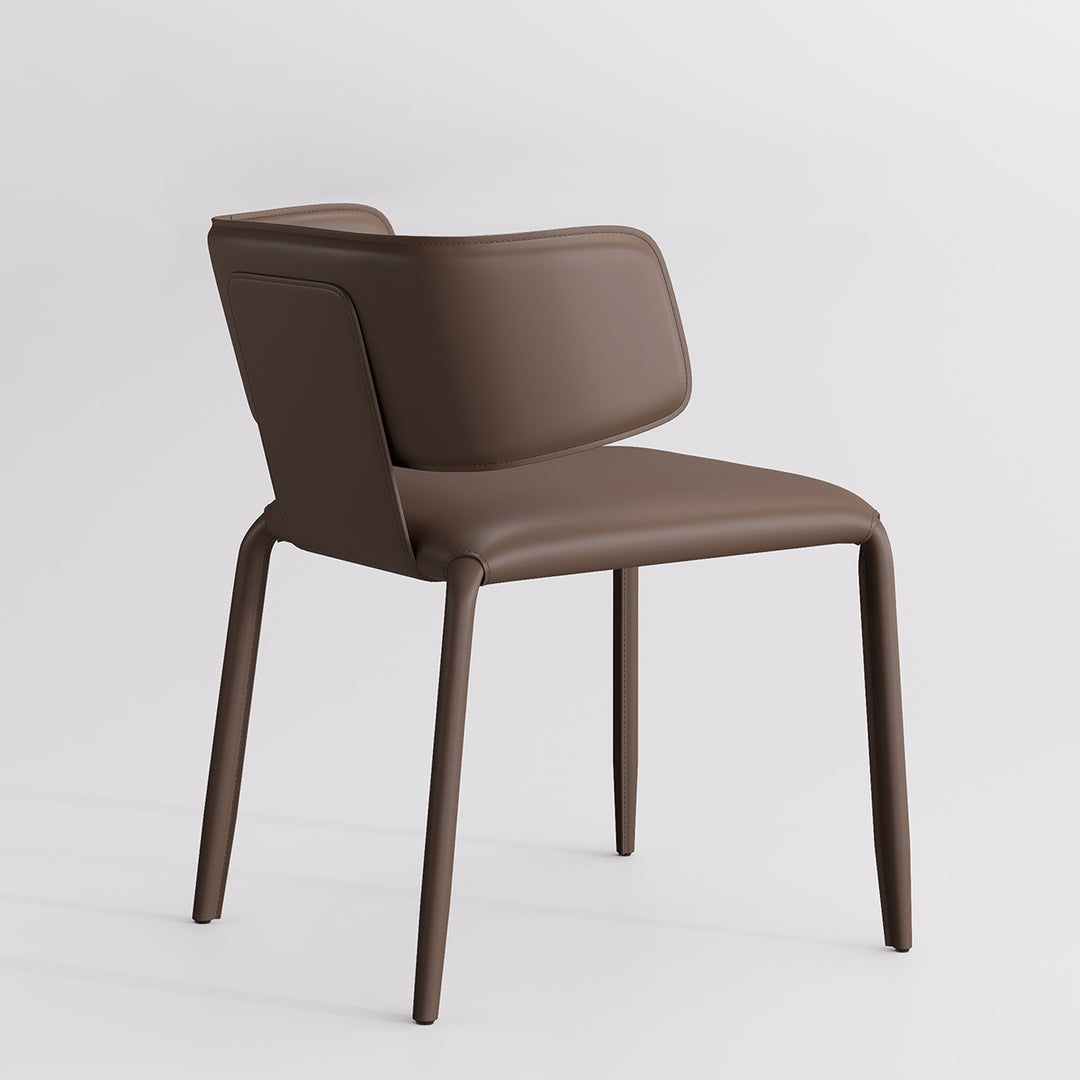 YOUNIKE Track Sadddle Leather Bar Stools