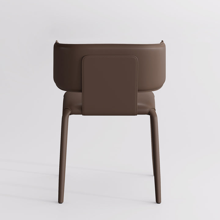 YOUNIKE Track Sadddle Leather Bar Stools