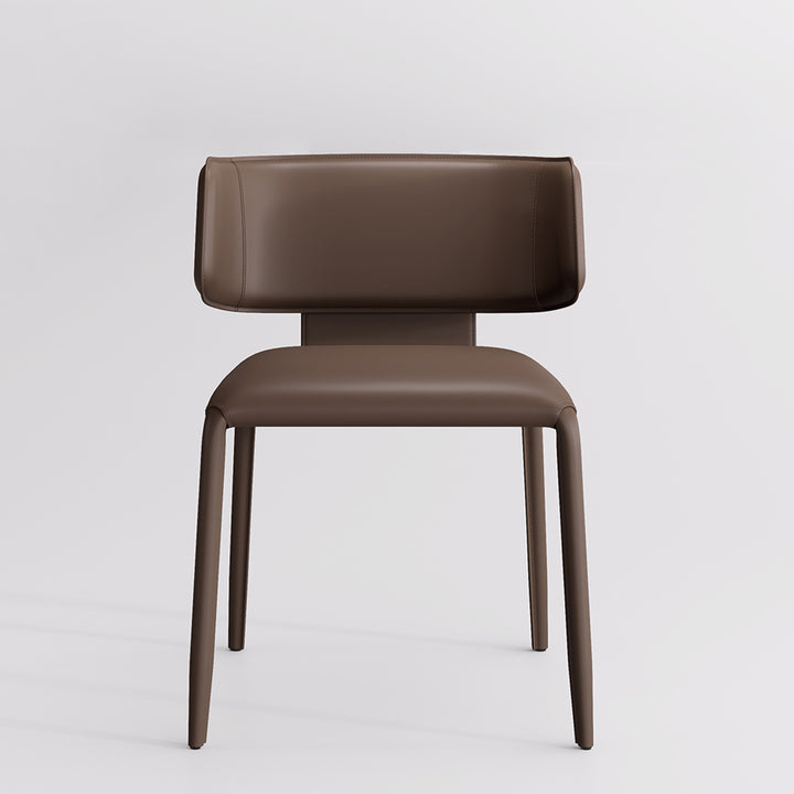 YOUNIKE Track Sadddle Leather Bar Stools