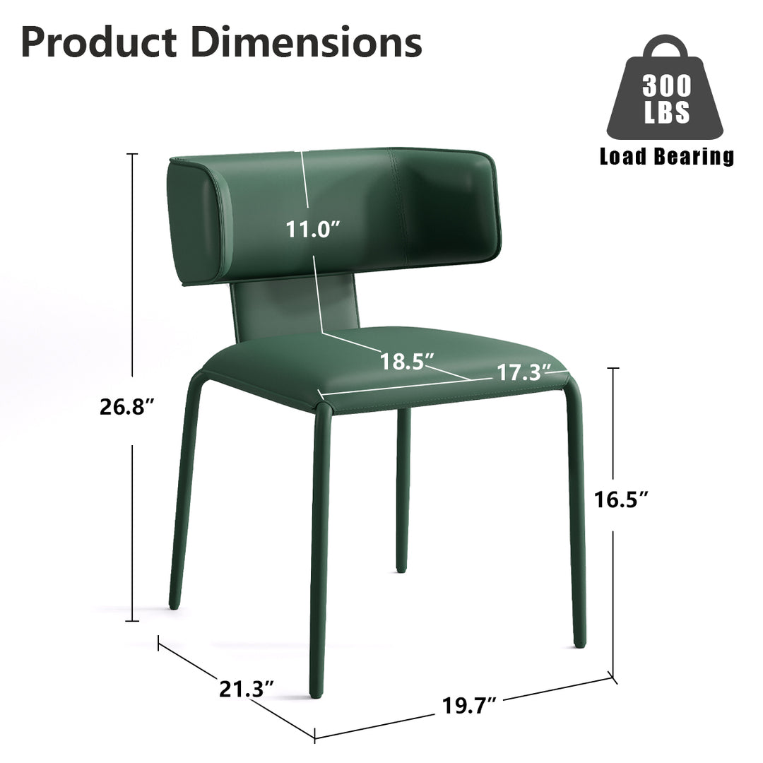 YOUNIKE Wing Premium Leather Dining Chairs