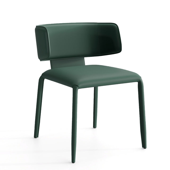 YOUNIKE Wing Sadddle Leather Dining Chairs