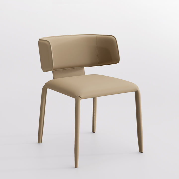 YOUNIKE Track Sadddle Leather Bar Stools