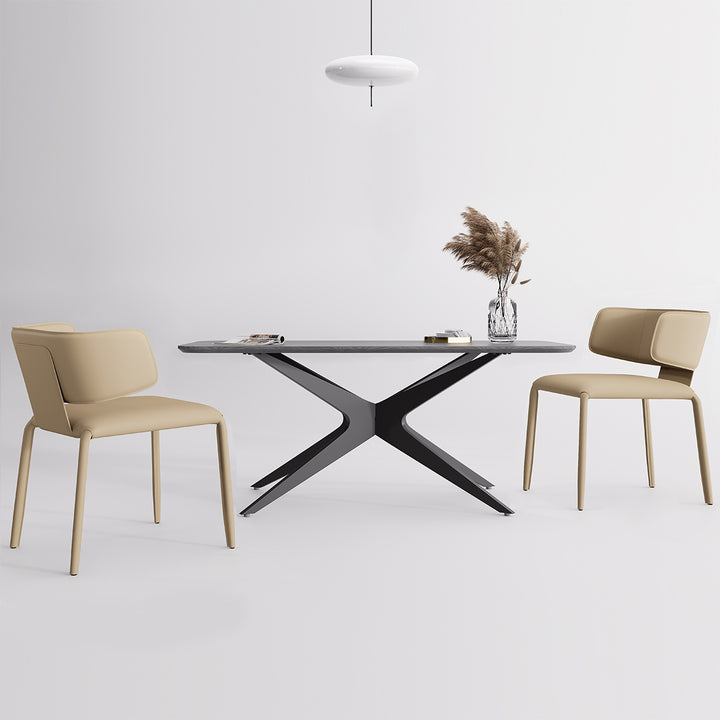 YOUNIKE Track Sadddle Leather Bar Stools