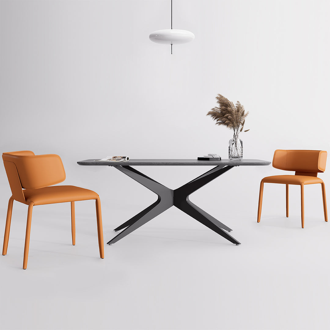 YOUNIKE Track Sadddle Leather Bar Stools