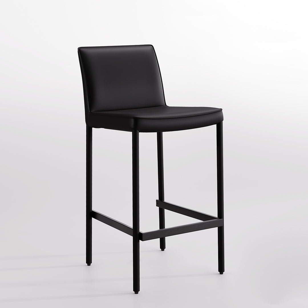YOUNIKE Track Premium Leather Bar Stools