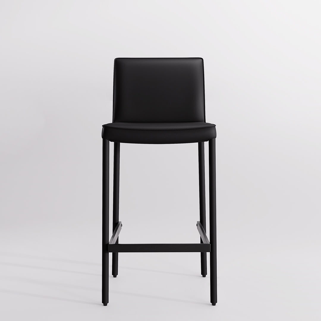 YOUNIKE Track Premium Leather Bar Stools