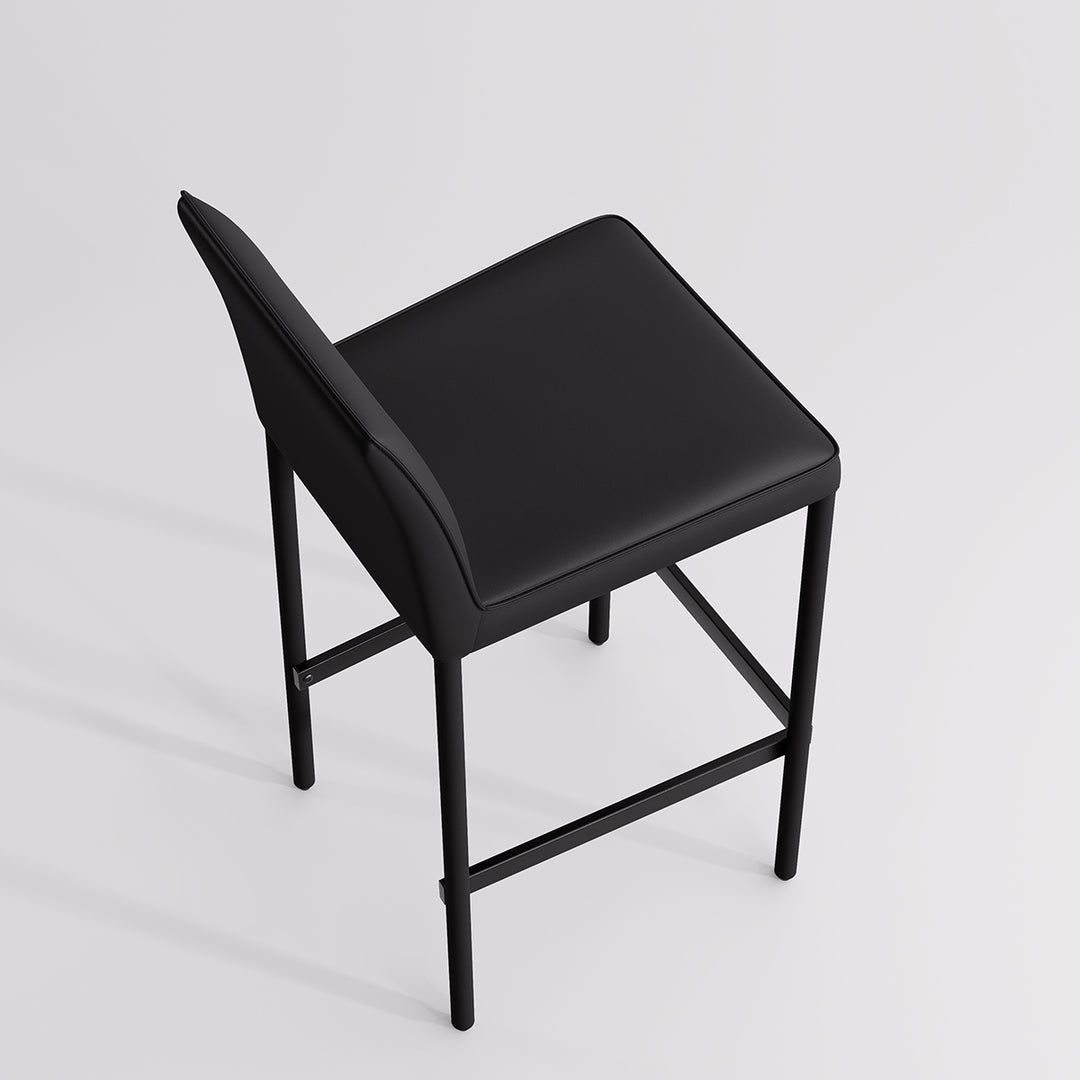 YOUNIKE Track Premium Leather Bar Stools
