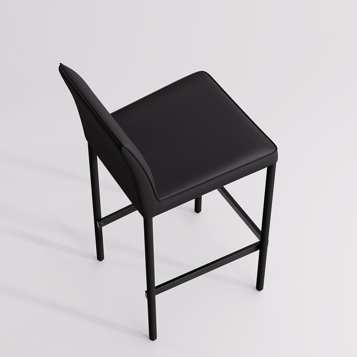 YOUNIKE Track Premium Leather Bar Stools
