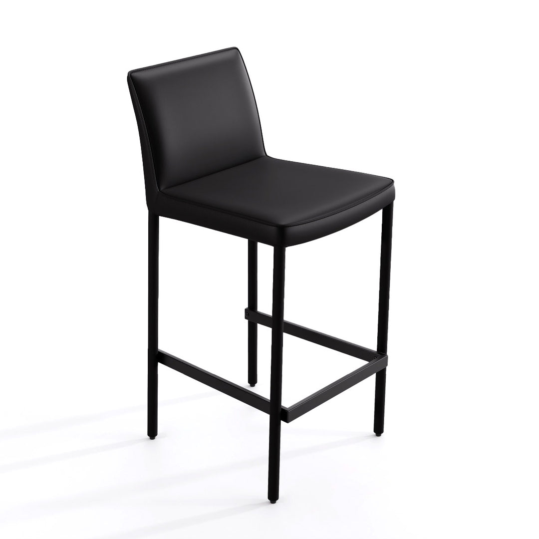 YOUNIKE Track Premium Leather Bar Stools