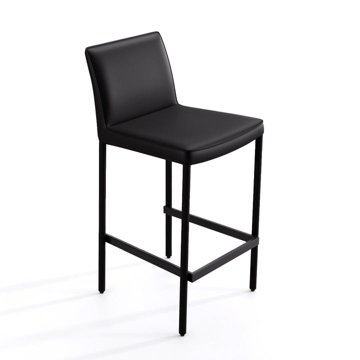 YOUNIKE Track Premium Leather Bar Stools