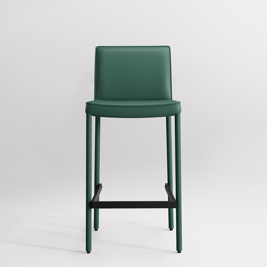 YOUNIKE Track Premium Leather Bar Stools