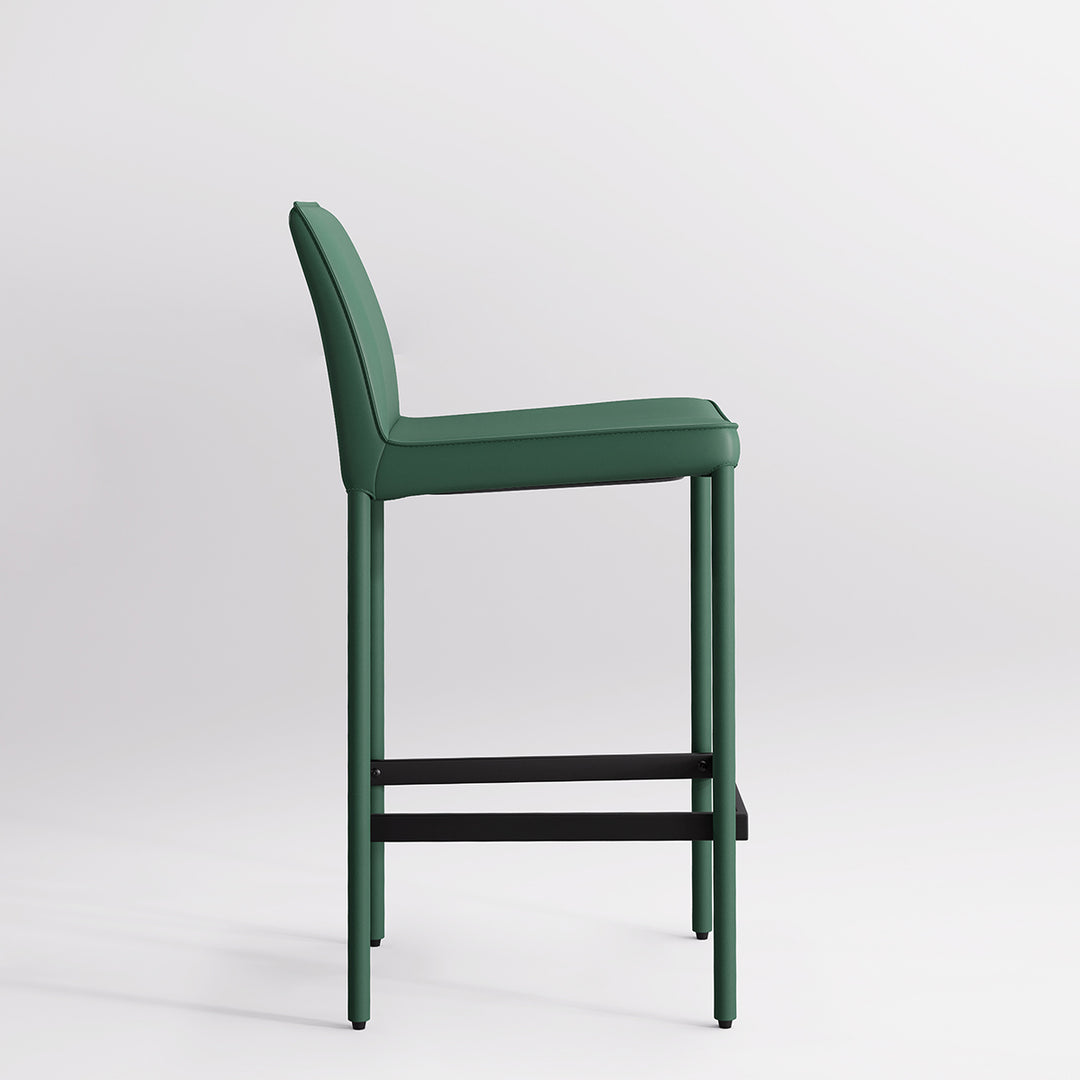 YOUNIKE Track Premium Leather Bar Stools