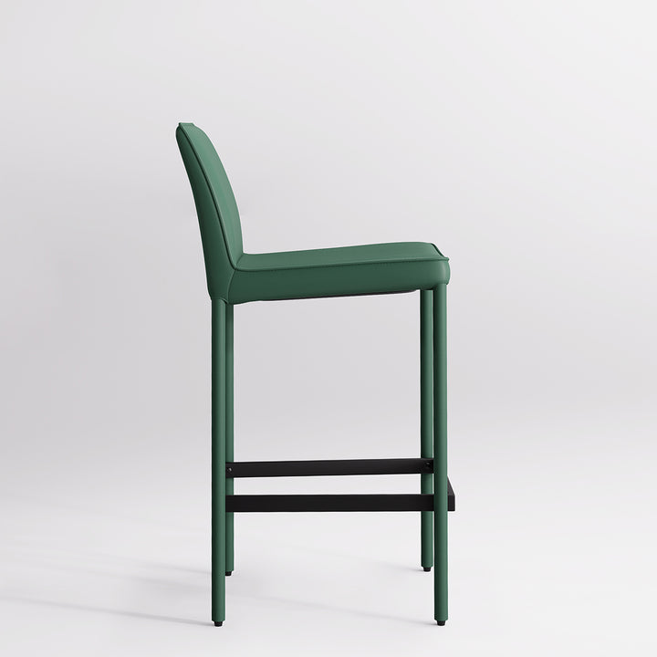 YOUNIKE Track Premium Leather Bar Stools