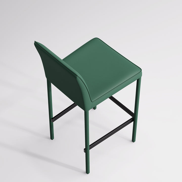 YOUNIKE Track Premium Leather Bar Stools