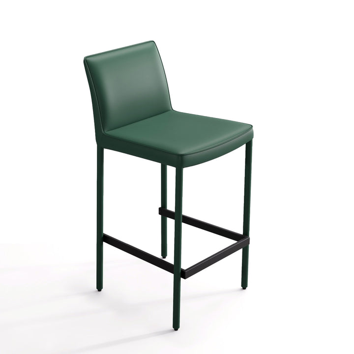 YOUNIKE Track Premium Leather Bar Stools