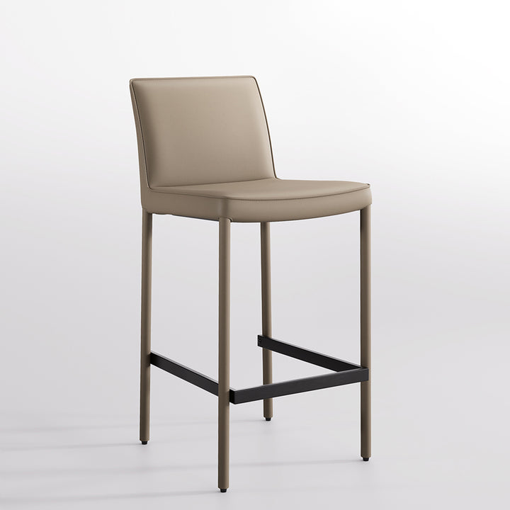 YOUNIKE Track Premium Leather Bar Stools