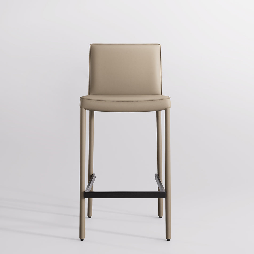 YOUNIKE Track Premium Leather Bar Stools