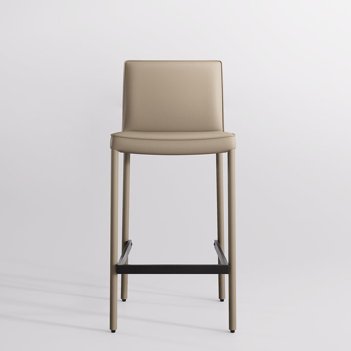 YOUNIKE Track Premium Leather Bar Stools