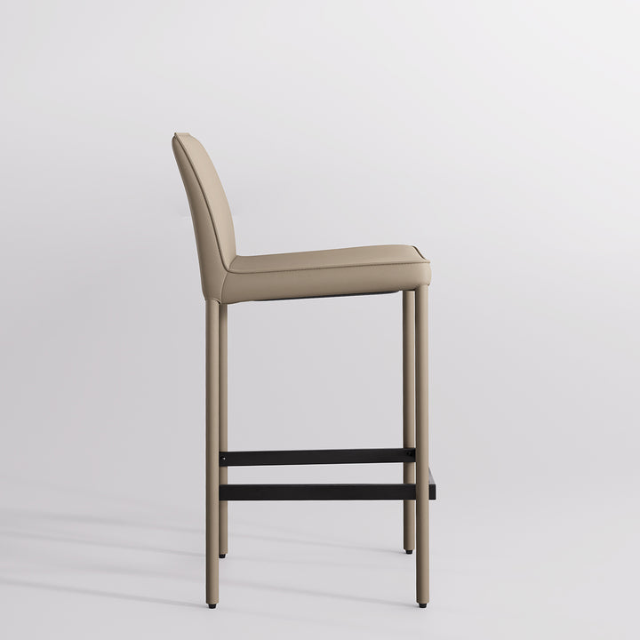 YOUNIKE Track Premium Leather Bar Stools
