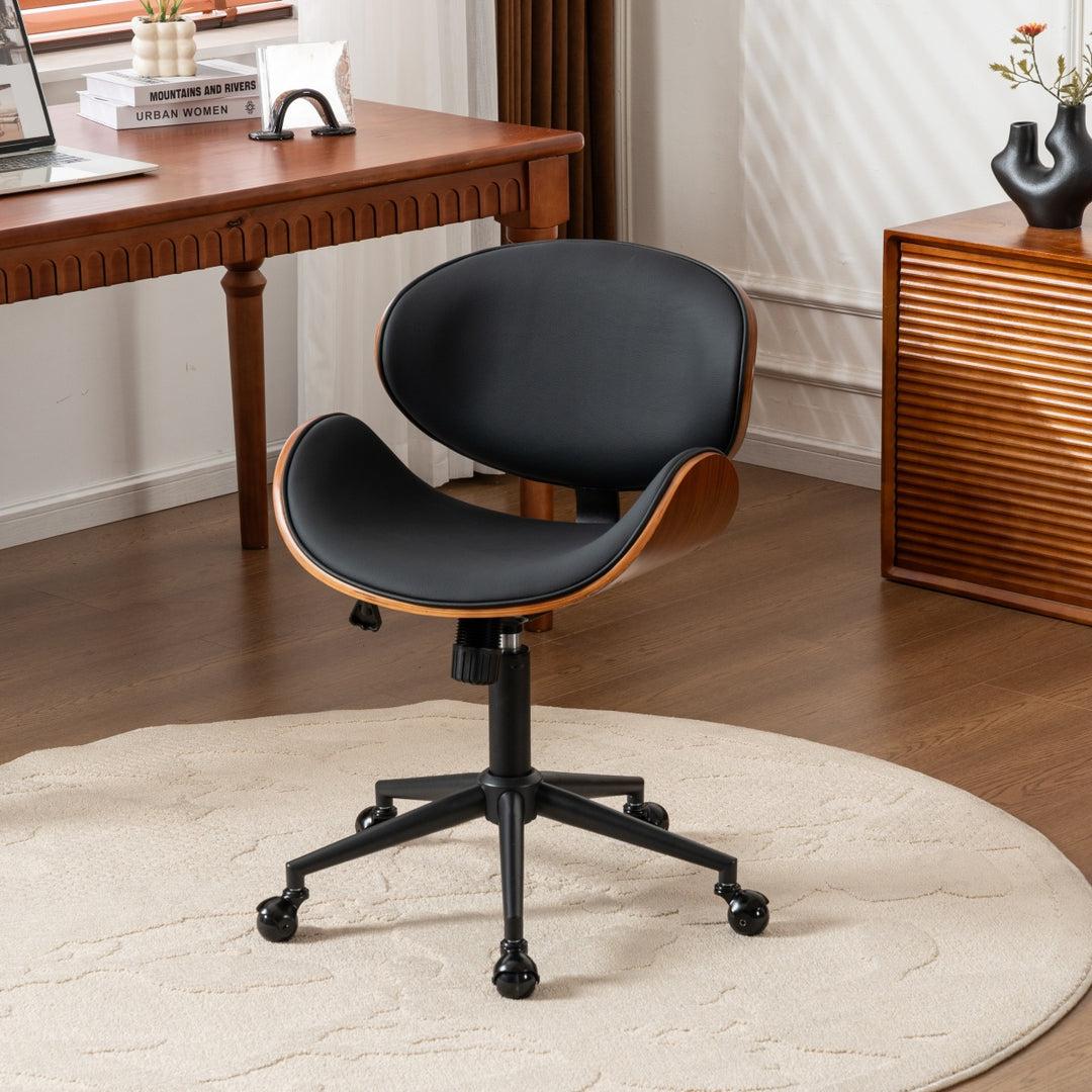 YOUNIKE Bentwood Office Chair Ergonomic Swivel Desk Chair