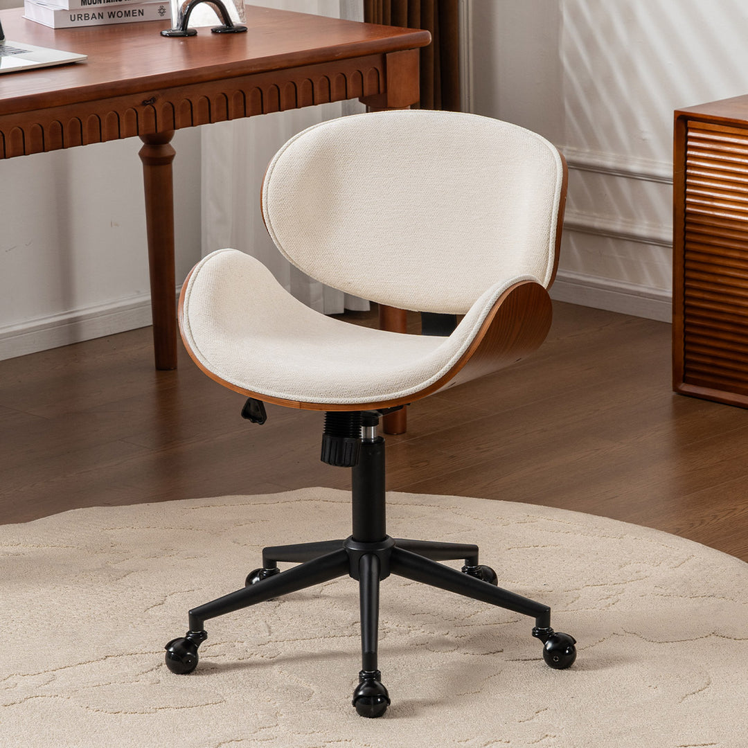 YOUNIKE Bentwood Office Chair Ergonomic Swivel Desk Chair