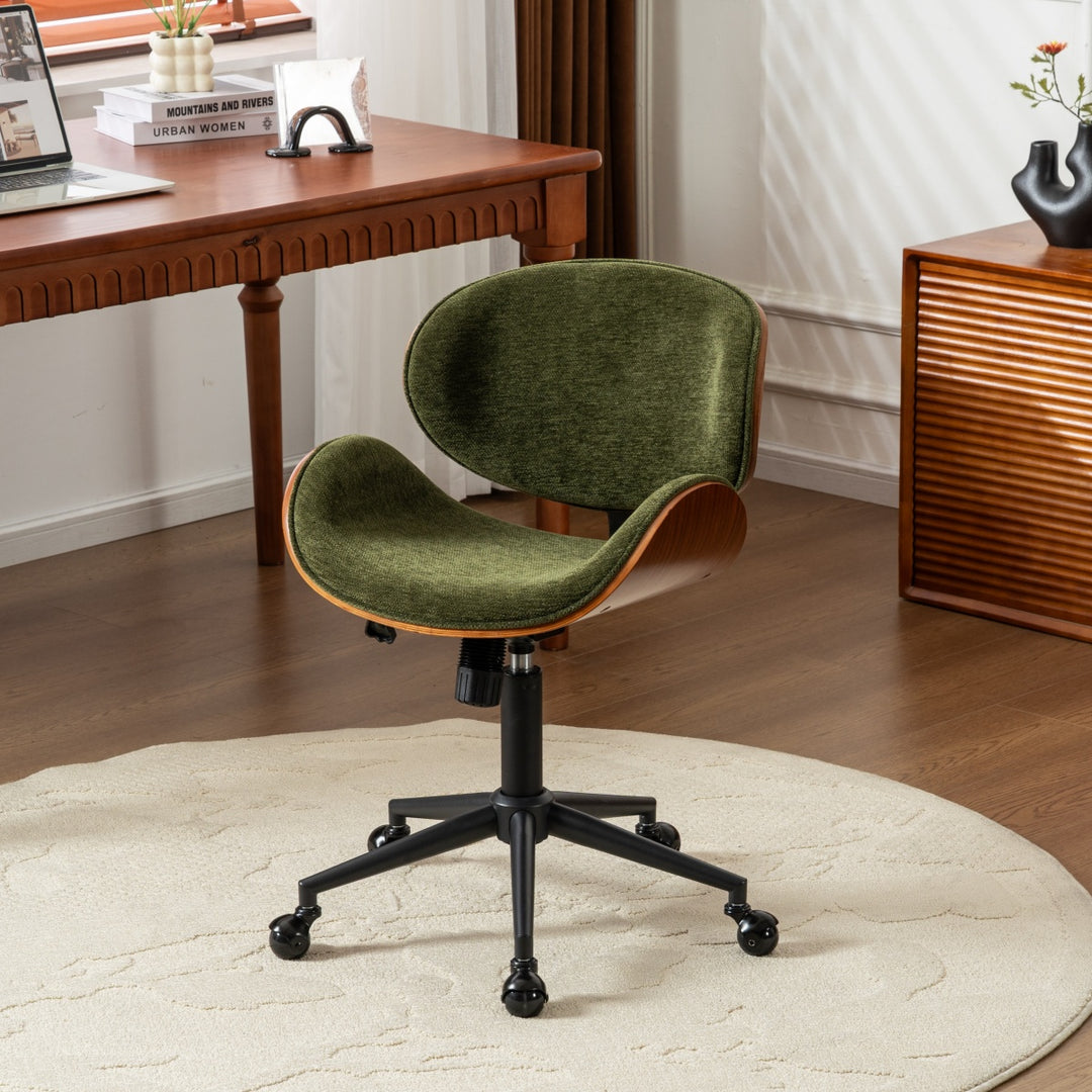 YOUNIKE Bentwood Office Chair Ergonomic Swivel Desk Chair