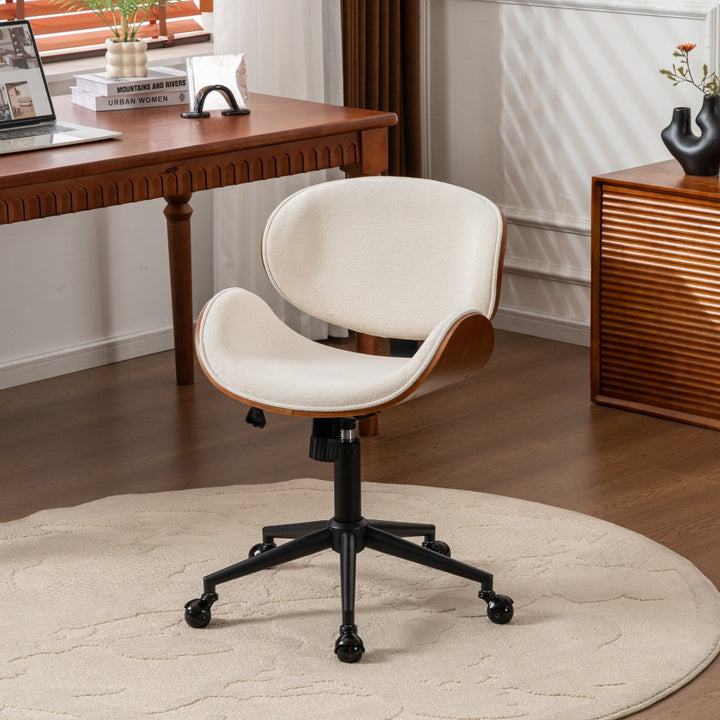 YOUNIKE Bentwood Office Chair Ergonomic Swivel Desk Chair
