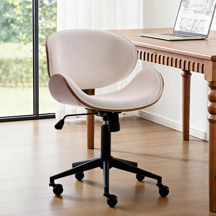 YOUNIKE Bentwood Office Chair Ergonomic Swivel Desk Chair