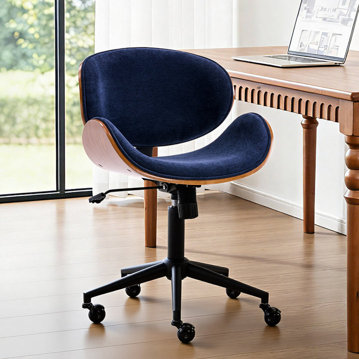 YOUNIKE Bentwood Office Chair Ergonomic Swivel Desk Chair