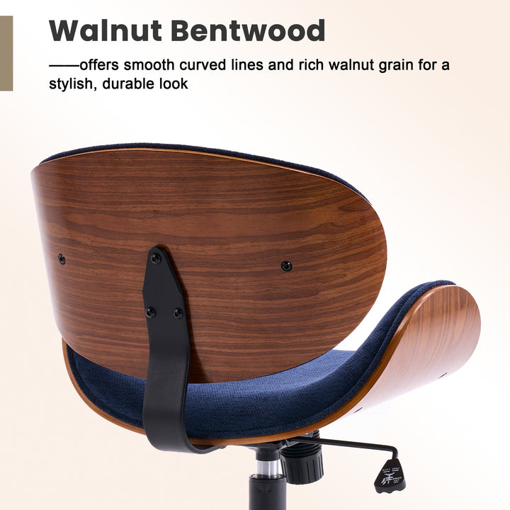 YOUNIKE Bentwood Office Chair Ergonomic Swivel Desk Chair