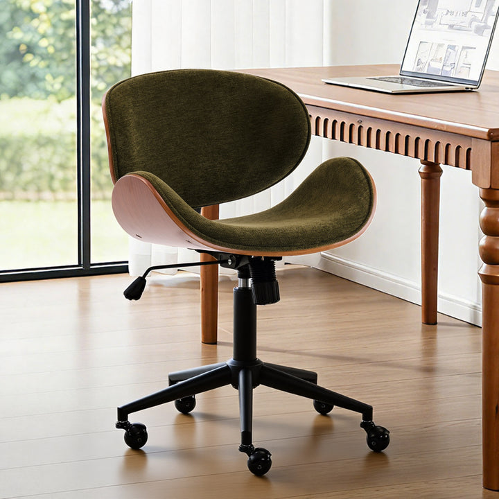 YOUNIKE Bentwood Office Chair Ergonomic Swivel Desk Chair