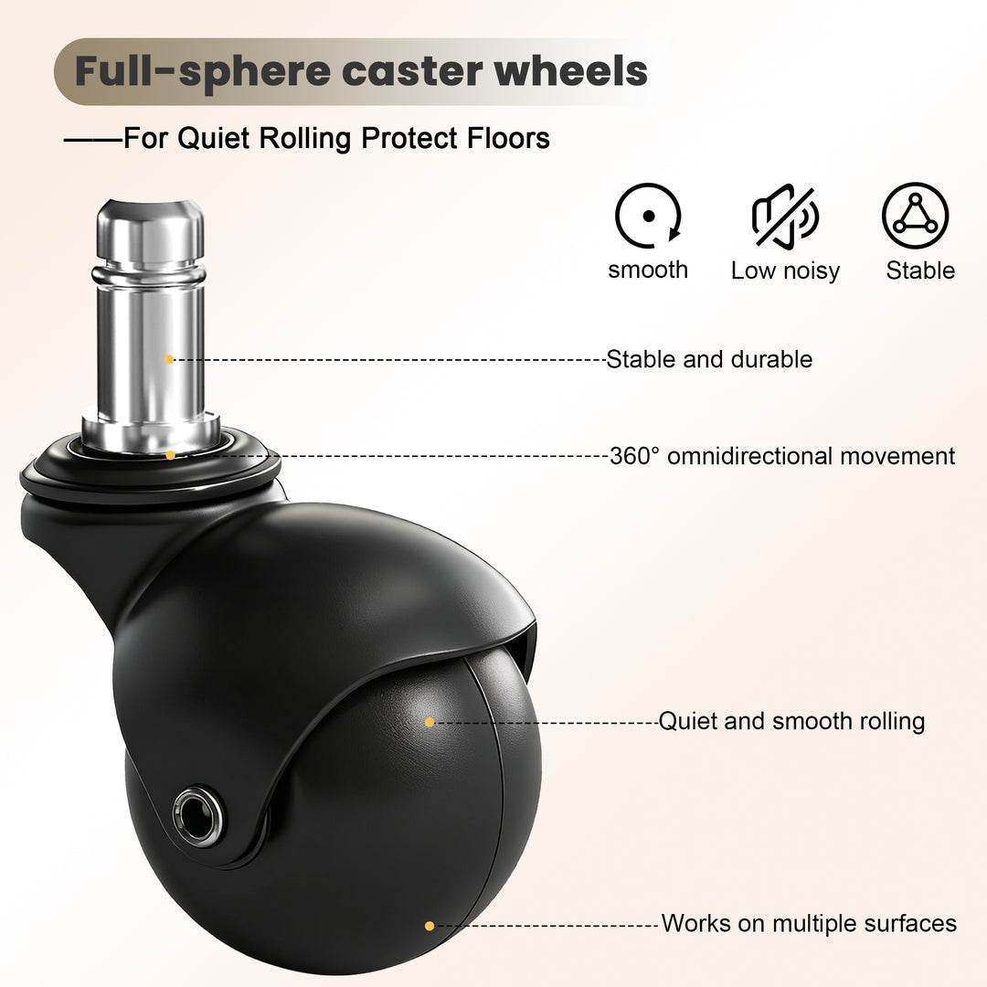 YOUNIKE Bentwood Office Chair Ergonomic Swivel Desk Chair