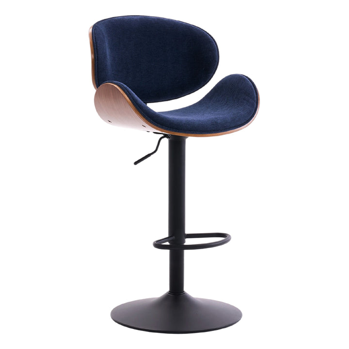 YOUNIKE Bentwood Bar Stools Adjustable Swivel Bar Chair