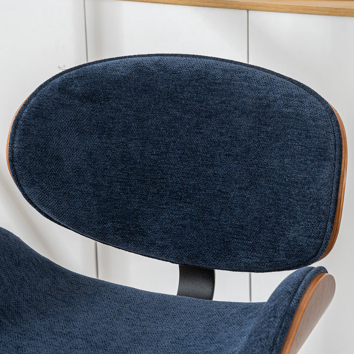 YOUNIKE Bentwood Bar Stools Adjustable Swivel Bar Chair