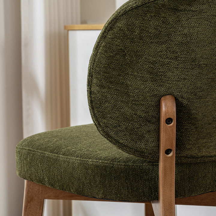 YOUNIKE Bar Stools Kitchen Counter Stools with Curved Back