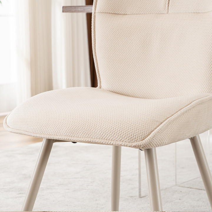 YOUNIKE Upholstered Dining Chairs Tufted Kitchen Chairs