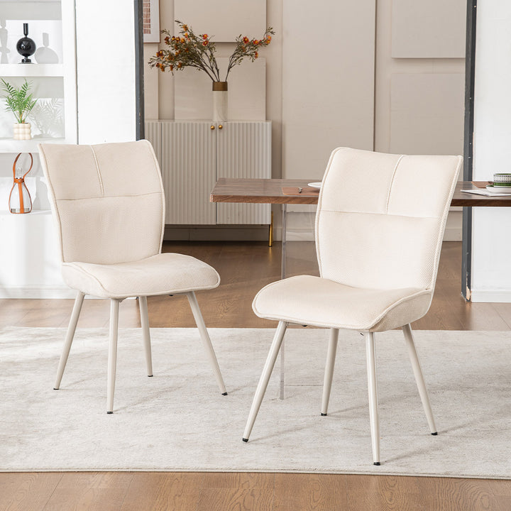 YOUNIKE Upholstered Dining Chairs Tufted Kitchen Chairs