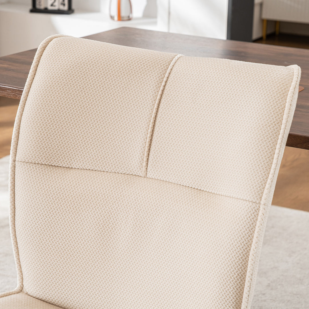 YOUNIKE Upholstered Dining Chairs Tufted Kitchen Chairs