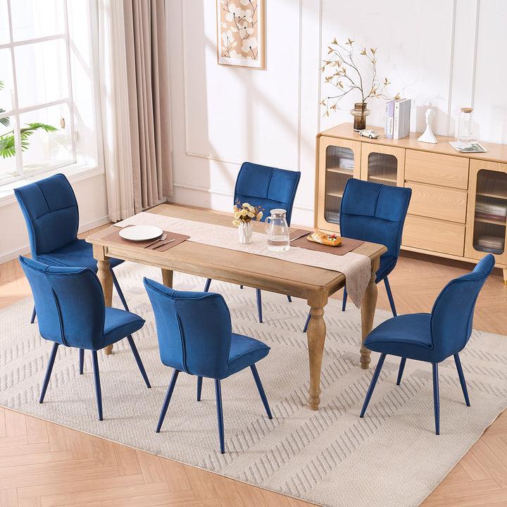 YOUNIKE Upholstered Dining Chairs Tufted Kitchen Chairs