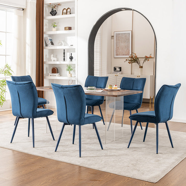 YOUNIKE Upholstered Dining Chairs Tufted Kitchen Chairs
