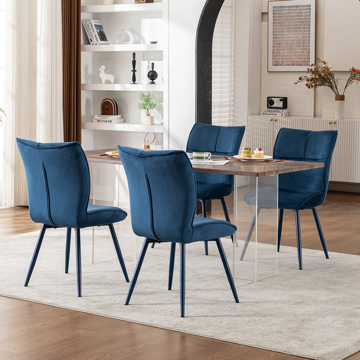 YOUNIKE Upholstered Dining Chairs Tufted Kitchen Chairs