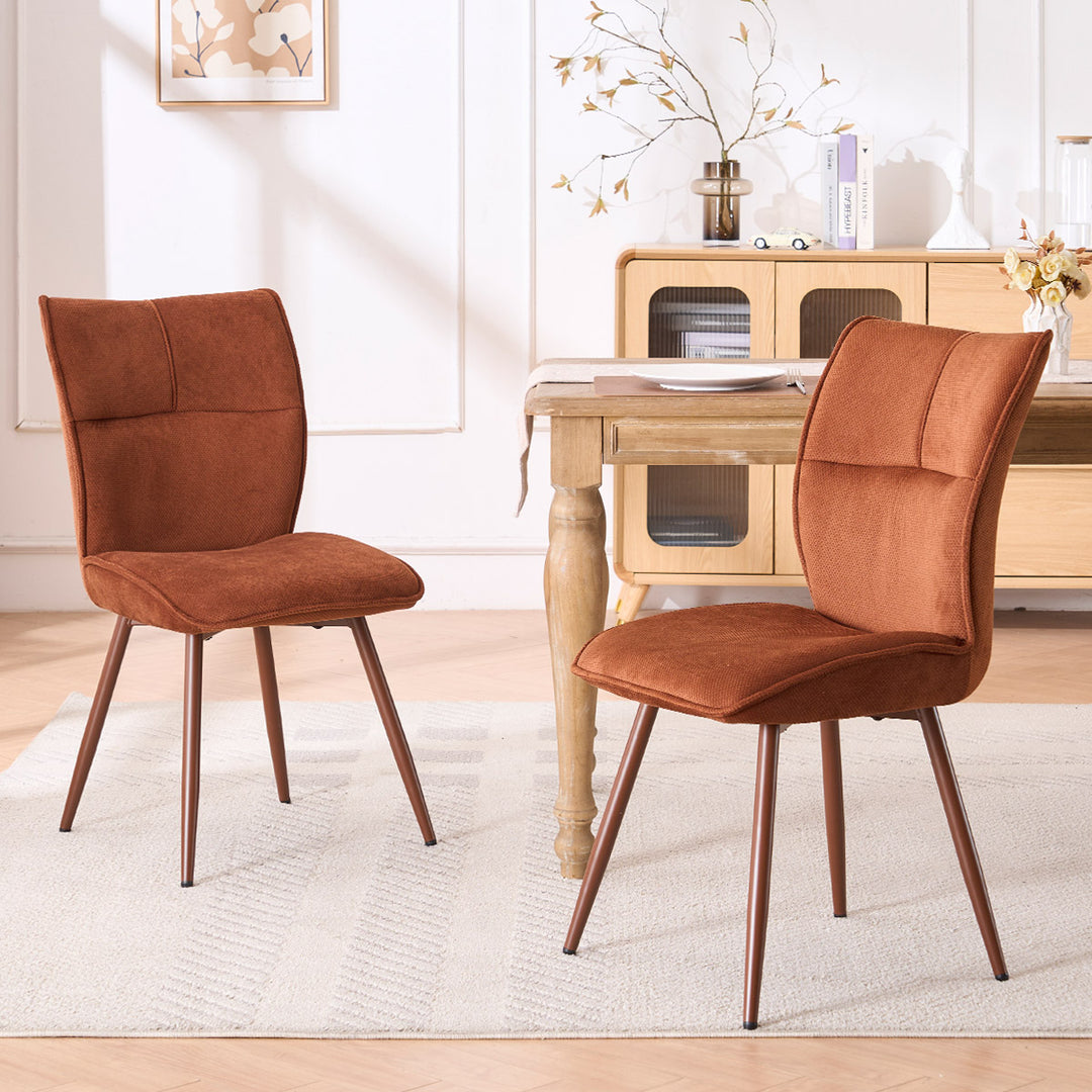 YOUNIKE Upholstered Dining Chairs Tufted Kitchen Chairs