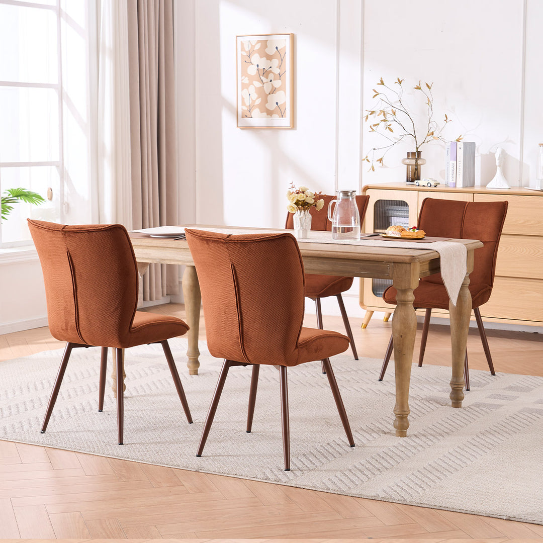 YOUNIKE Upholstered Dining Chairs Tufted Kitchen Chairs