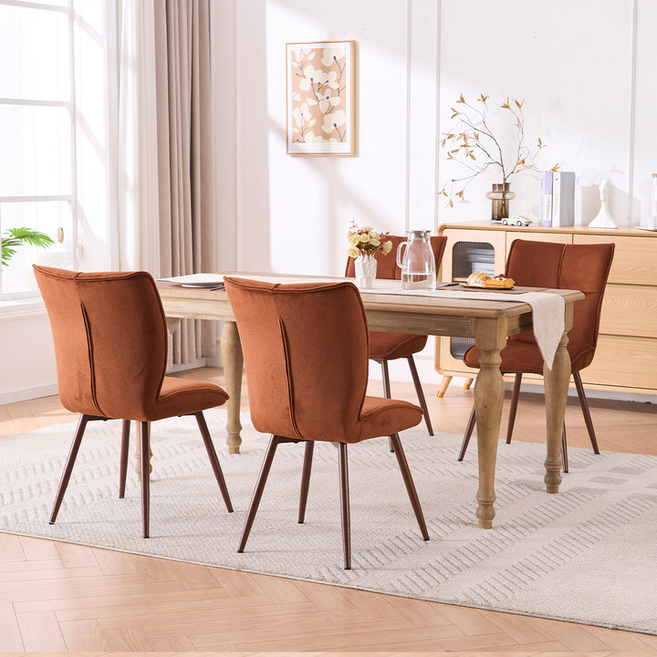 YOUNIKE Upholstered Dining Chairs Tufted Kitchen Chairs