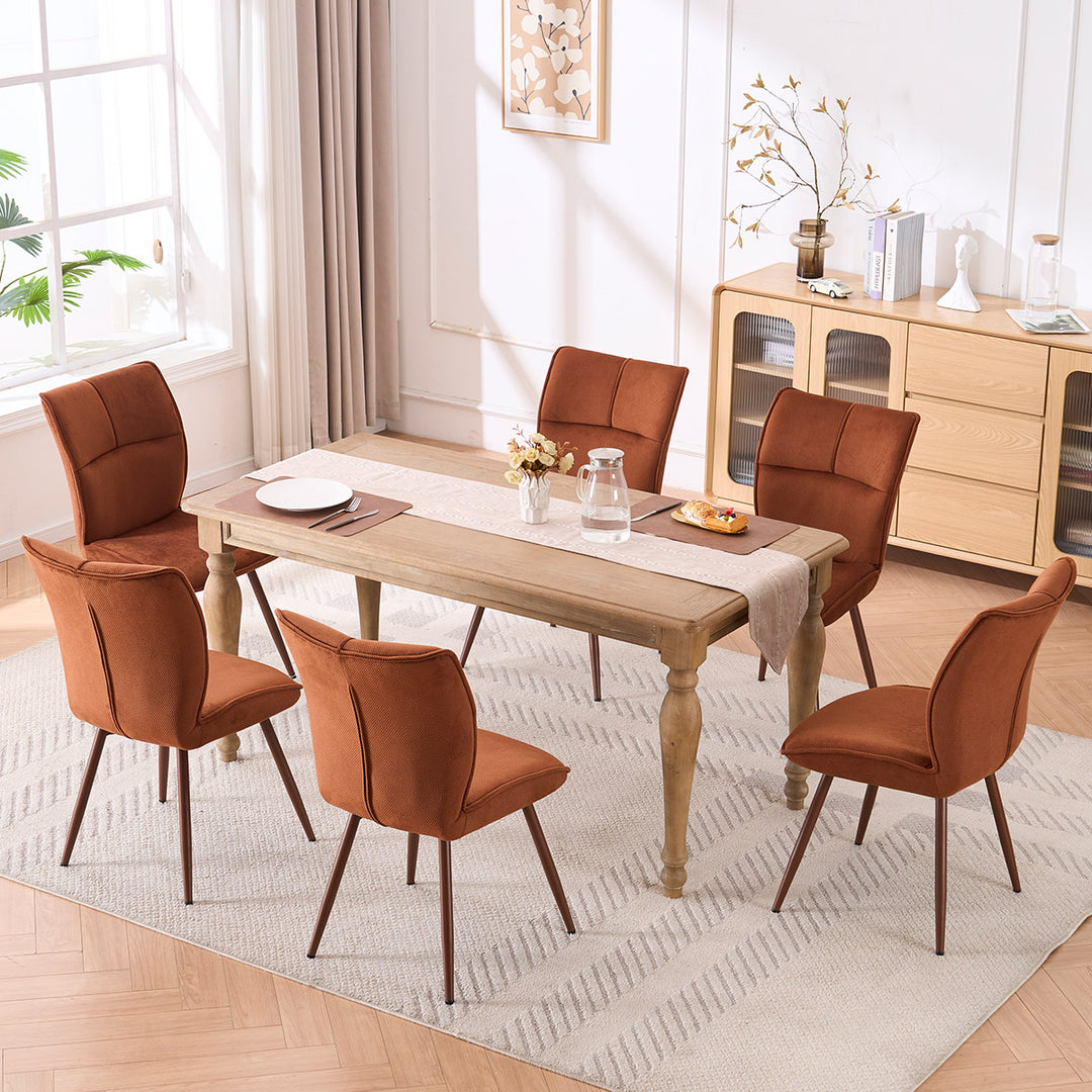 YOUNIKE Upholstered Dining Chairs Tufted Kitchen Chairs