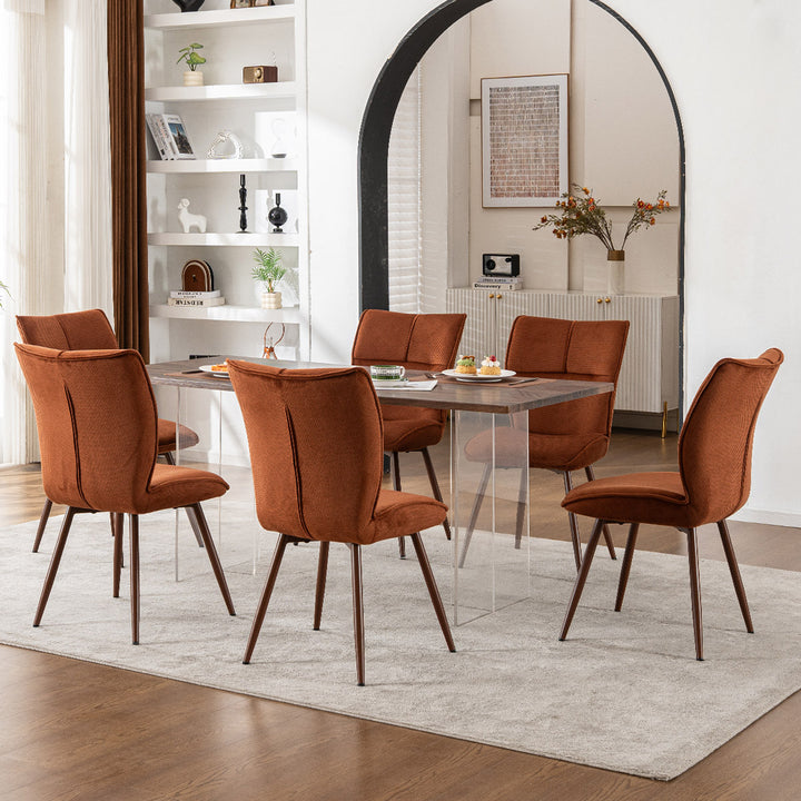 YOUNIKE Upholstered Dining Chairs Tufted Kitchen Chairs